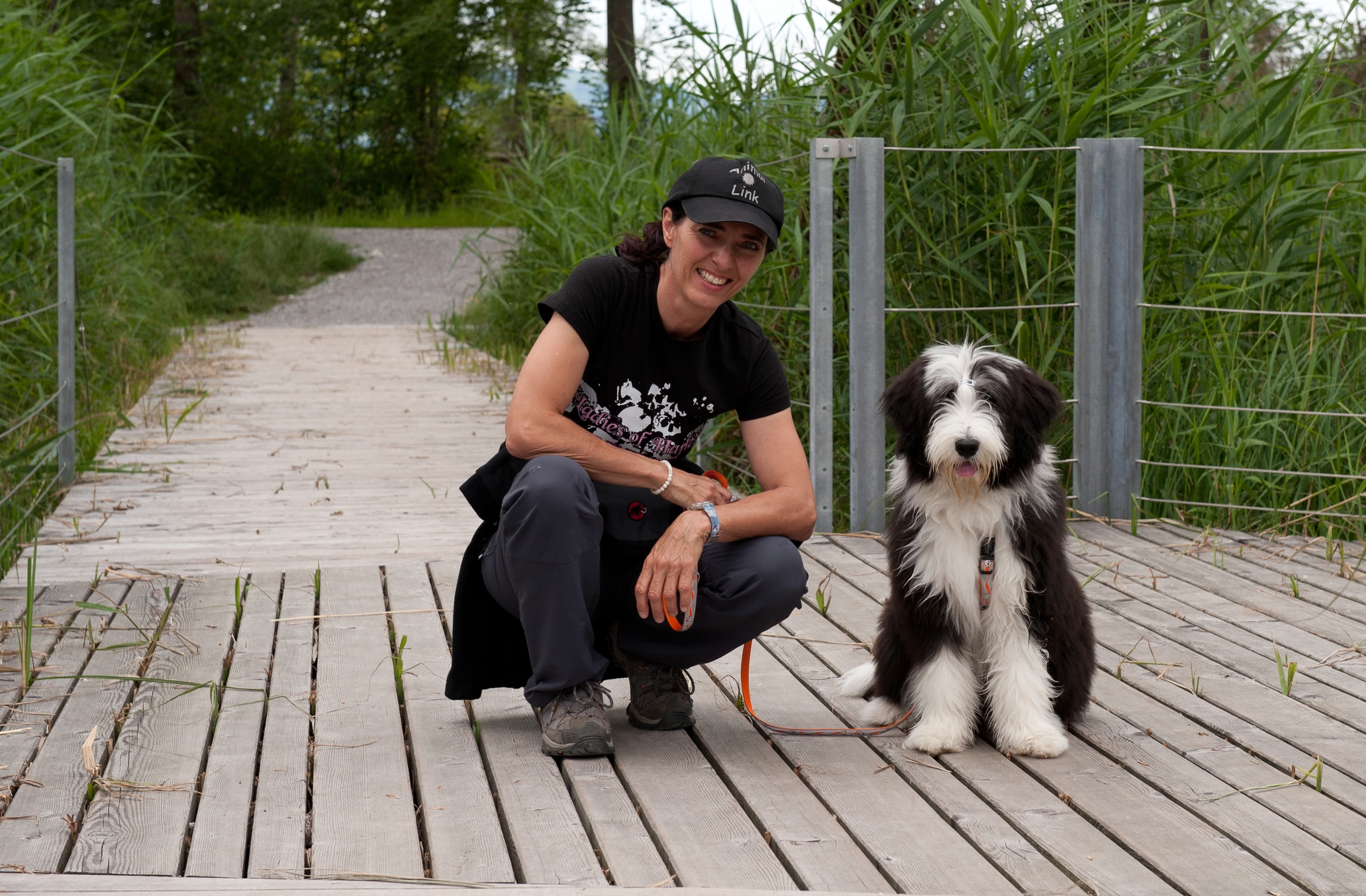 Gaby mit Momo