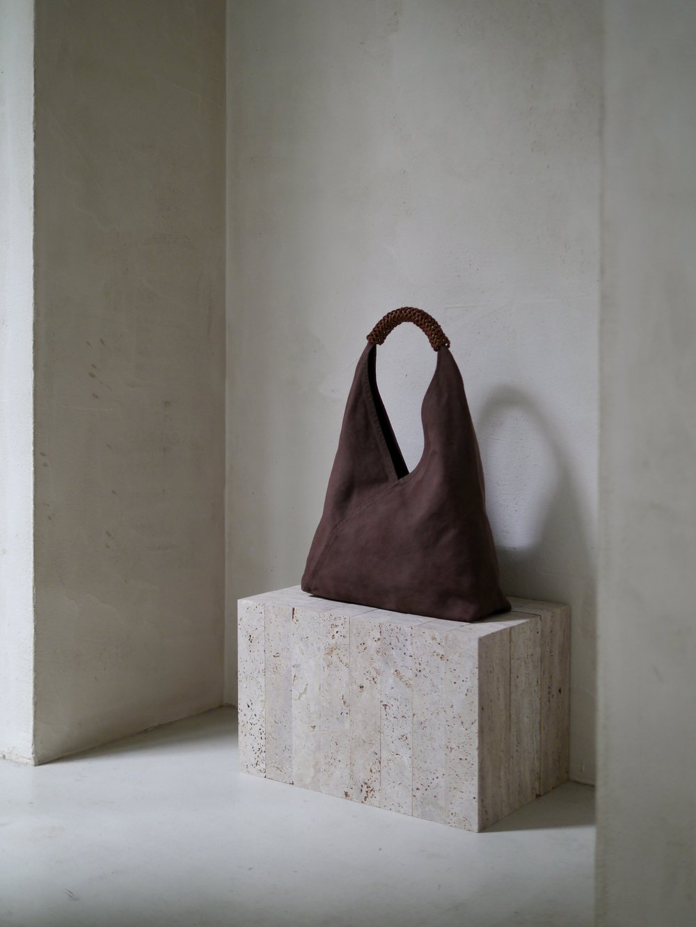 Natural-Dyed Triangle Bag 58 — Kamaro