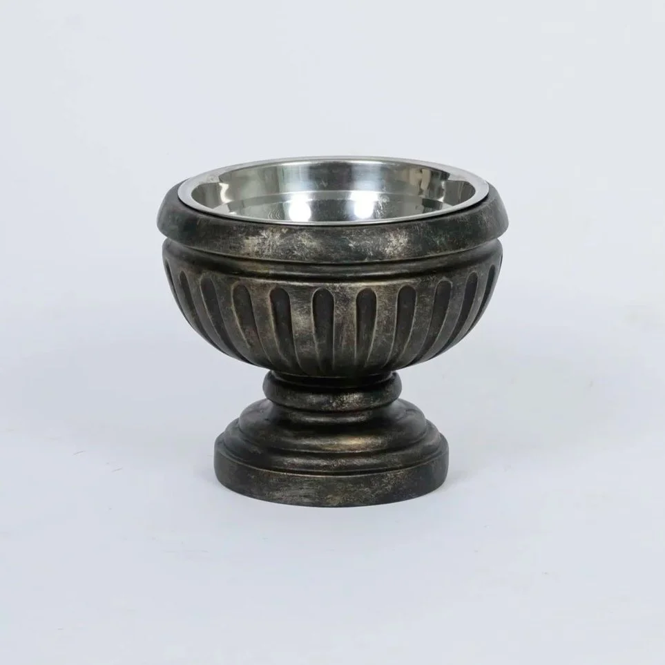 Circular Pedestal Dog Food Bowl