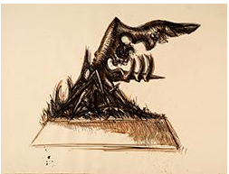 Study for the Monument to the Unknown Political Prisoner, 1951-52