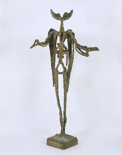 nickel silver brazed on steel 50 1/2" x 26" x 13" inches Collection: Theodore Roszak Estate