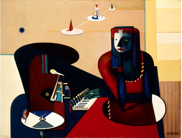 Girl at the Piano: Recording Sound, 1935 — Theodore Roszak