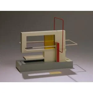 Painted wood, wire, and plastic 8 1/4 x 11 x 6 inches (21 x 27.9 x 15.2 cm) Collection: Williams College Museum of Art , Massachusetts. Museum purchase, John B. Turner '24 Memorial Fund (1996).