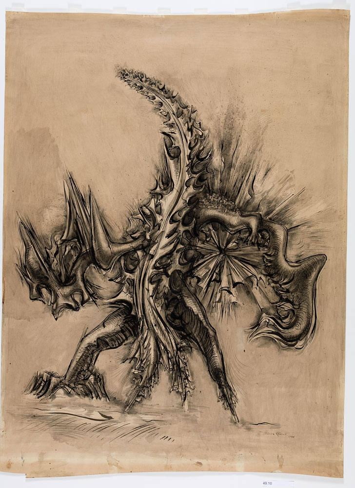 Study for Spectre of Kitty Hawk, 1946