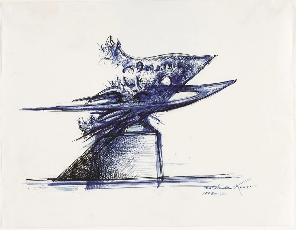Study for Night Flight, 1958
