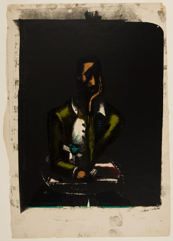 Man Seated at a Table No. 2, 1934