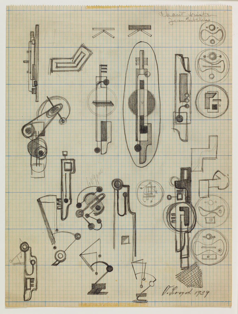 Untitled (Construction Drawing), 1939