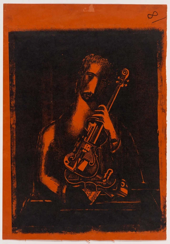 Man with Violin, 1934