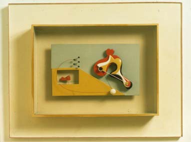  wood, plastic wire  19 x 24.5 x 4 inches&nbsp;  Collection: The Collection of Ann and Graham Gund&nbsp;    