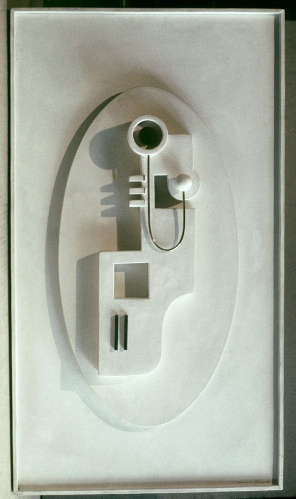  Wood and brass  29.5 x 16 in (75 x 40.6 cm)  Collection:  Ulrich Museum of Art at Wichita State University , Kansas (1995). 