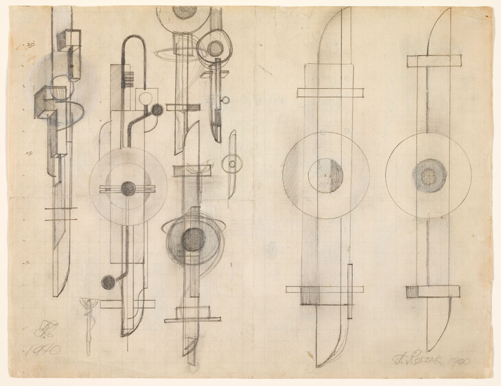 Study for Vertical Construction, 1940