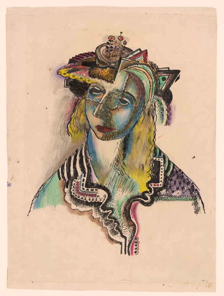 Florence with Hat, 1932