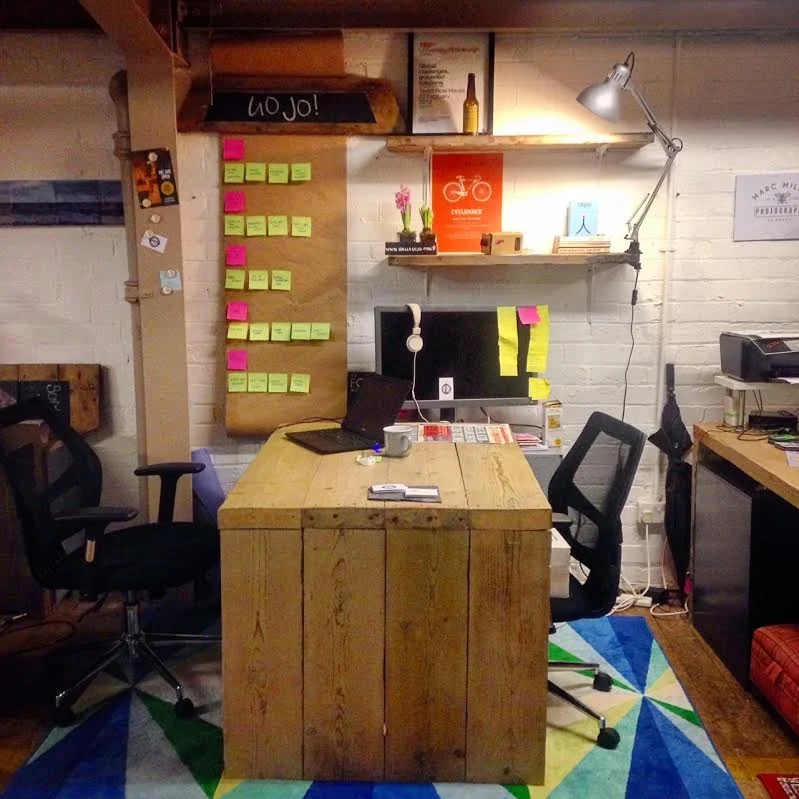 My space at Tribe Porty