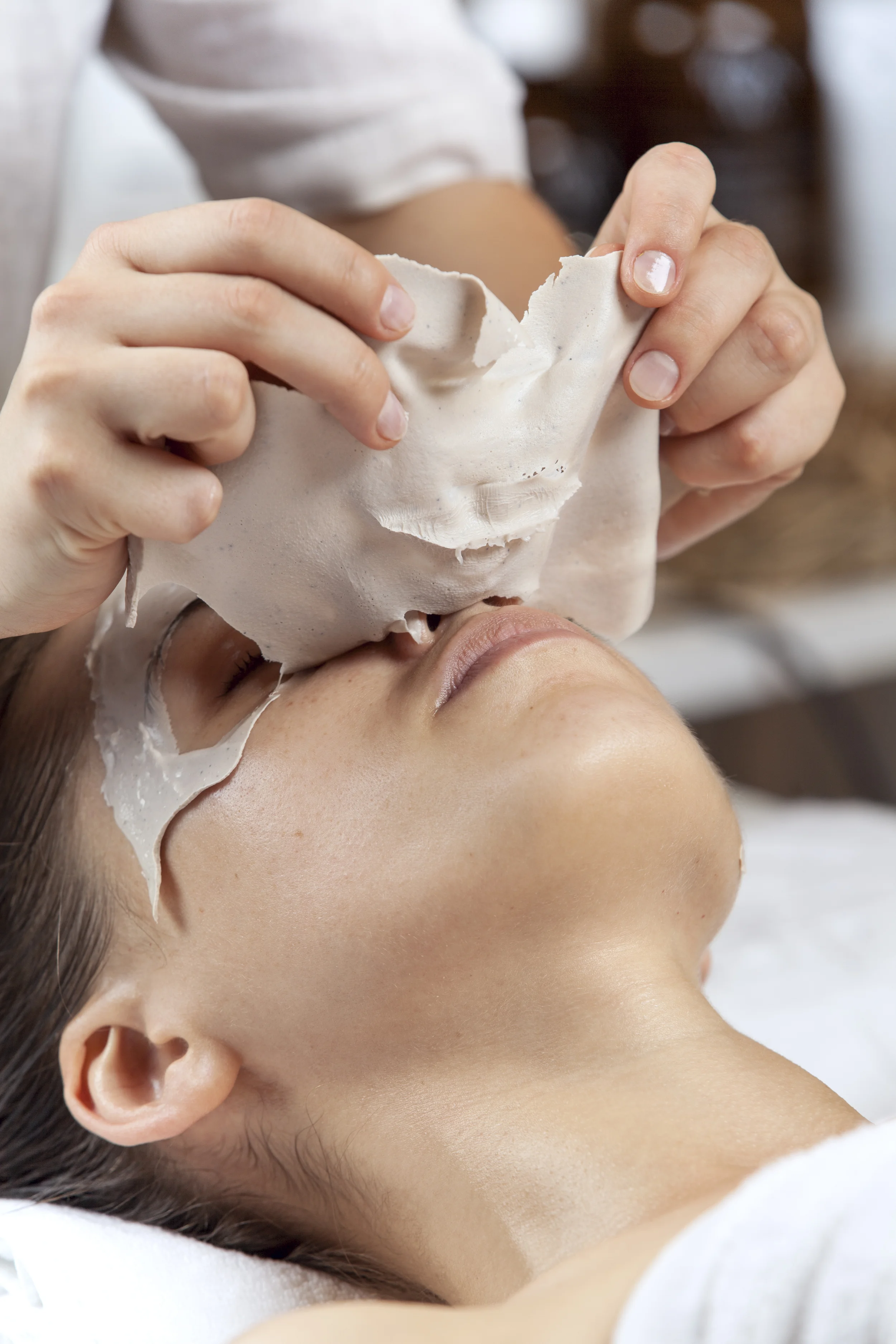 The amazing algnate mask that we use in our environ facials.... 