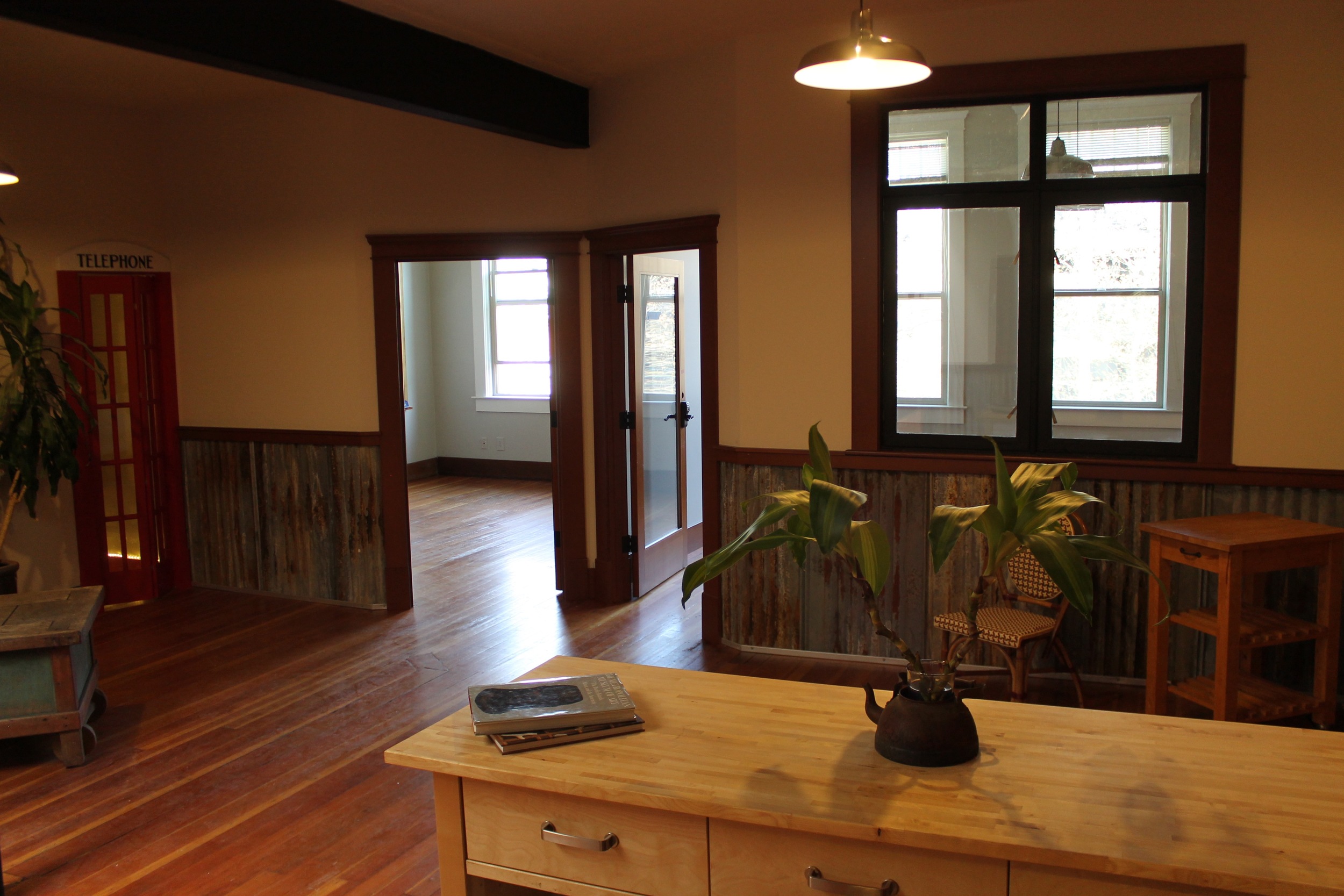 Front Private Offices and Lounge Area