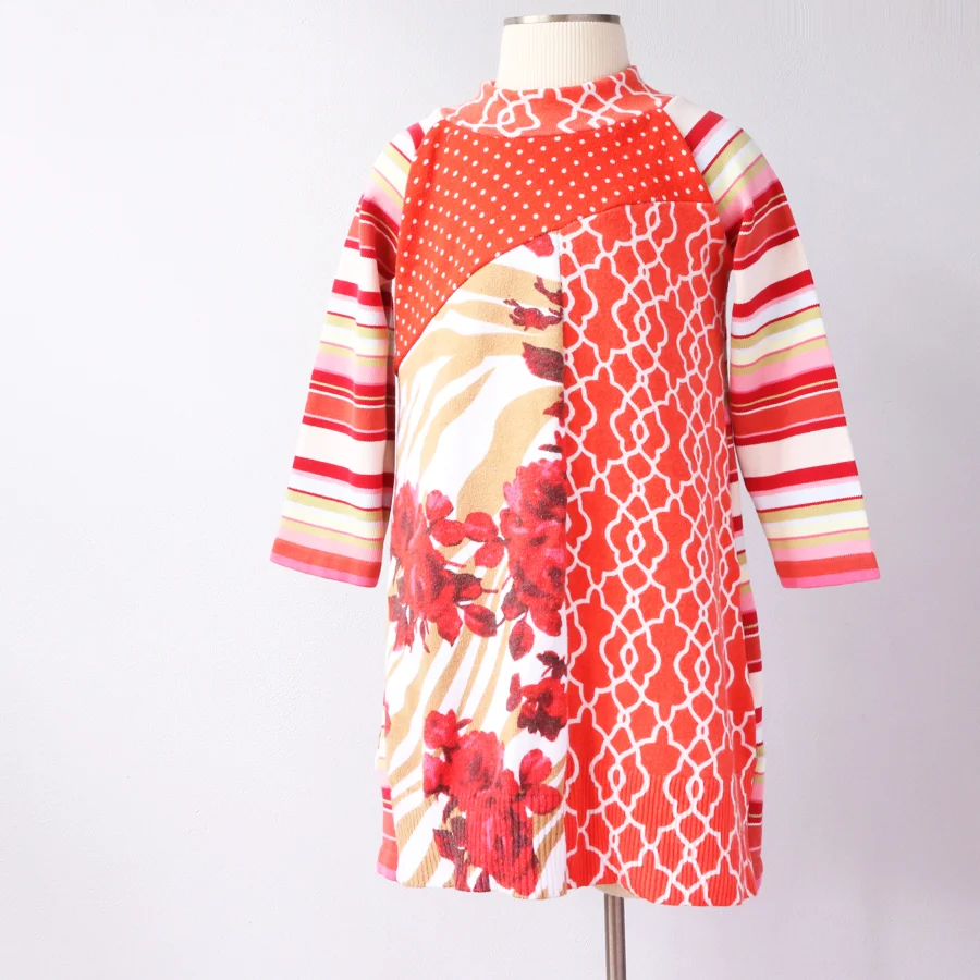 form 2T orange:dots:floral:stripes:pink:sweater.jpg