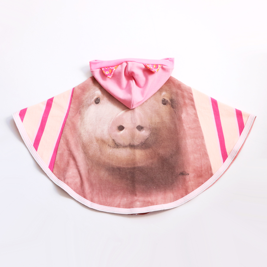 3:4:5 pig:pink:ears:hooded:poncho.jpg