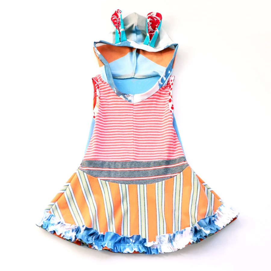 3T coral:blue:ruffles:bunny:ears:hoodie.jpg