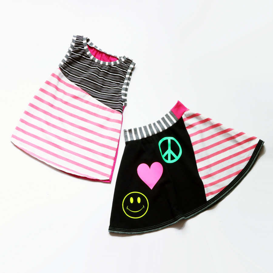 flat 10:12 pink:stripe:peace:smiley:skirt:set.jpg