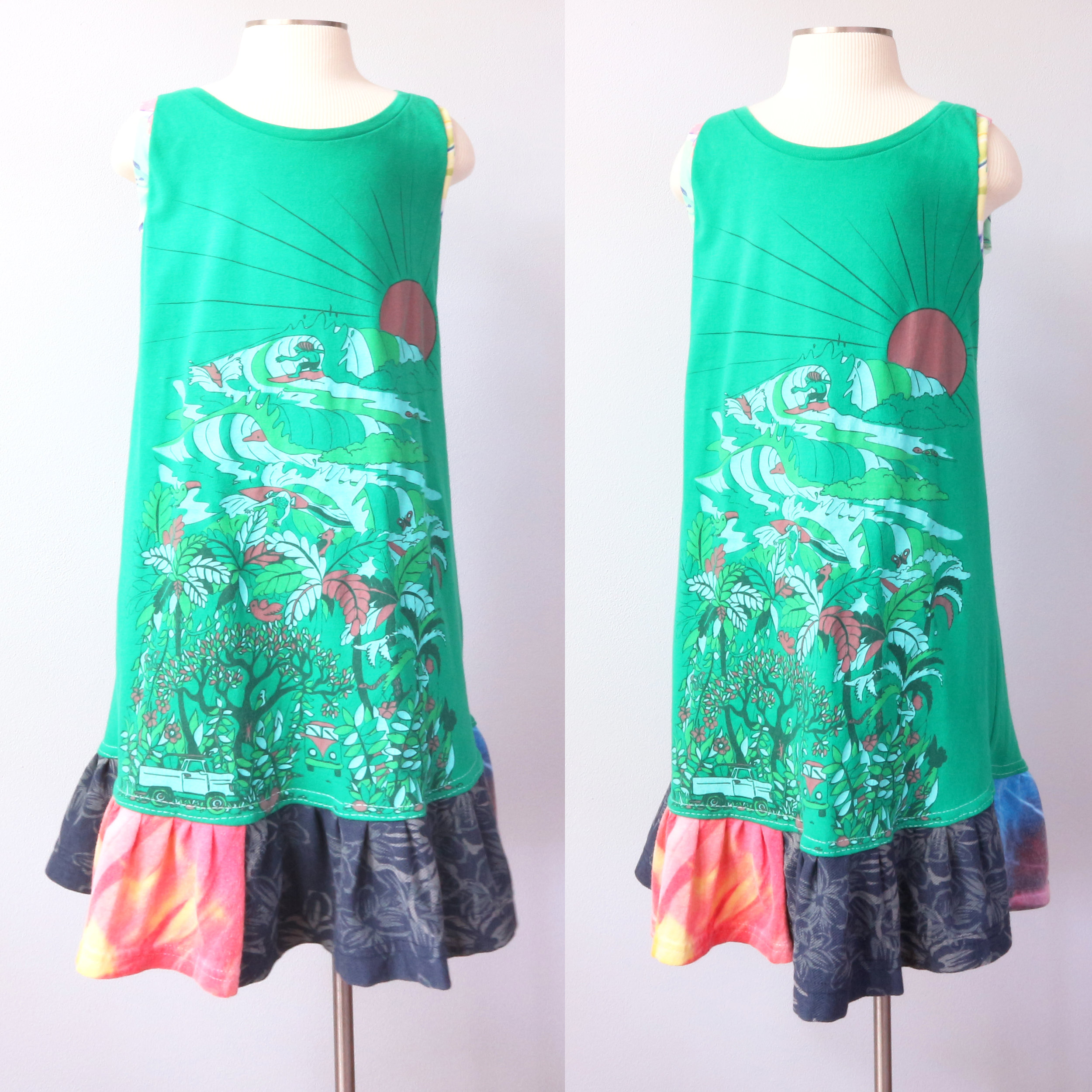 2 form ⅚ surfers:paradise:green:gather:tank:dress.jpg