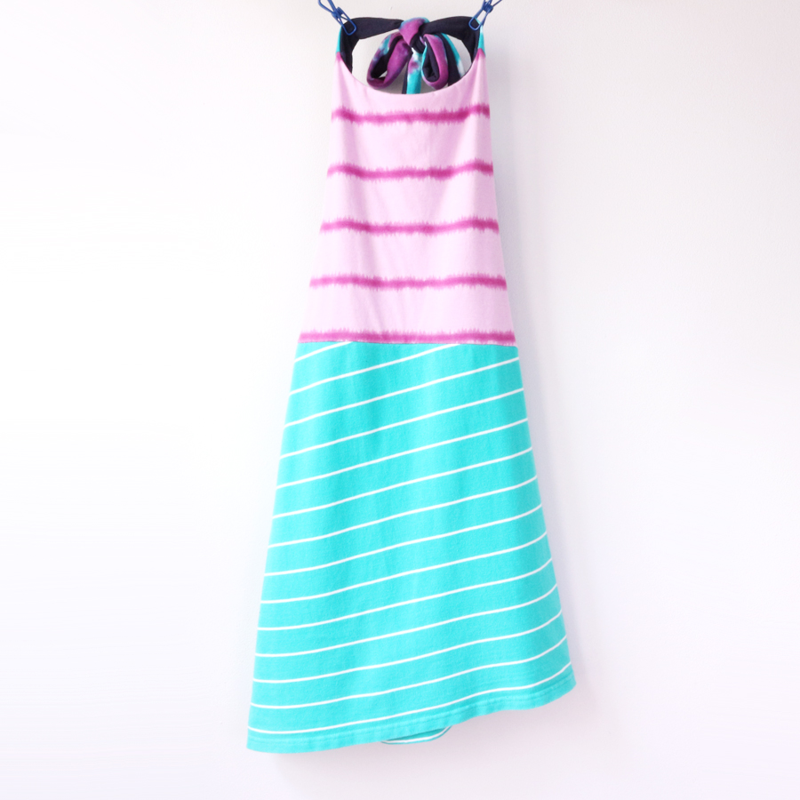 8:10 purple:dyed:aqua:asymmetrical:halter:dress.jpg