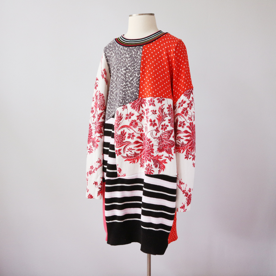 form 6:7 dots:reds:floral:stripe:sweater:ls.jpg