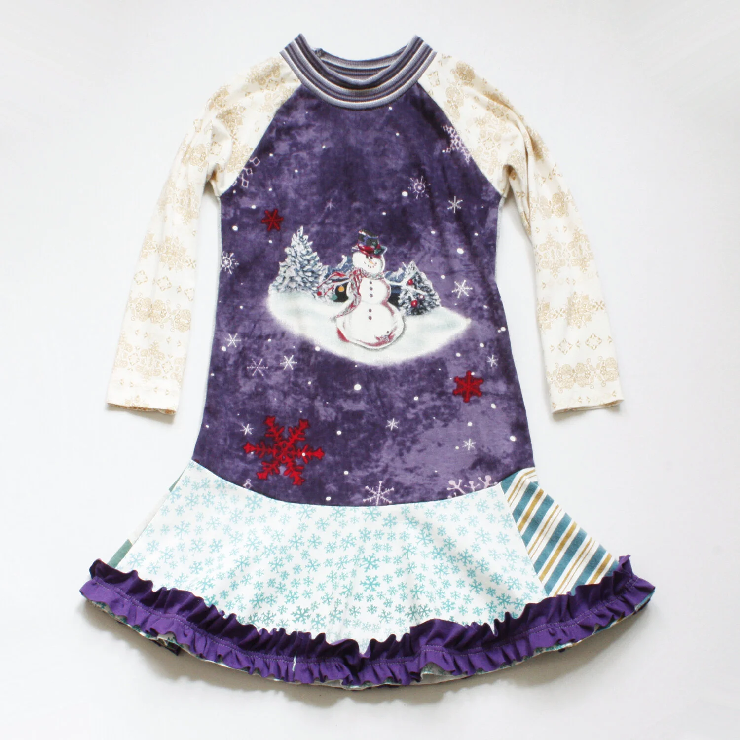 4T purple:snowman:snowflakes:ruffles:ls.jpg