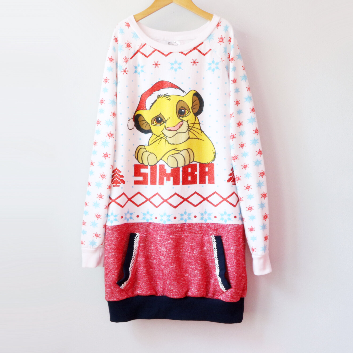 XS holiday:simba:pocket:sweatshirt:tunic.jpg