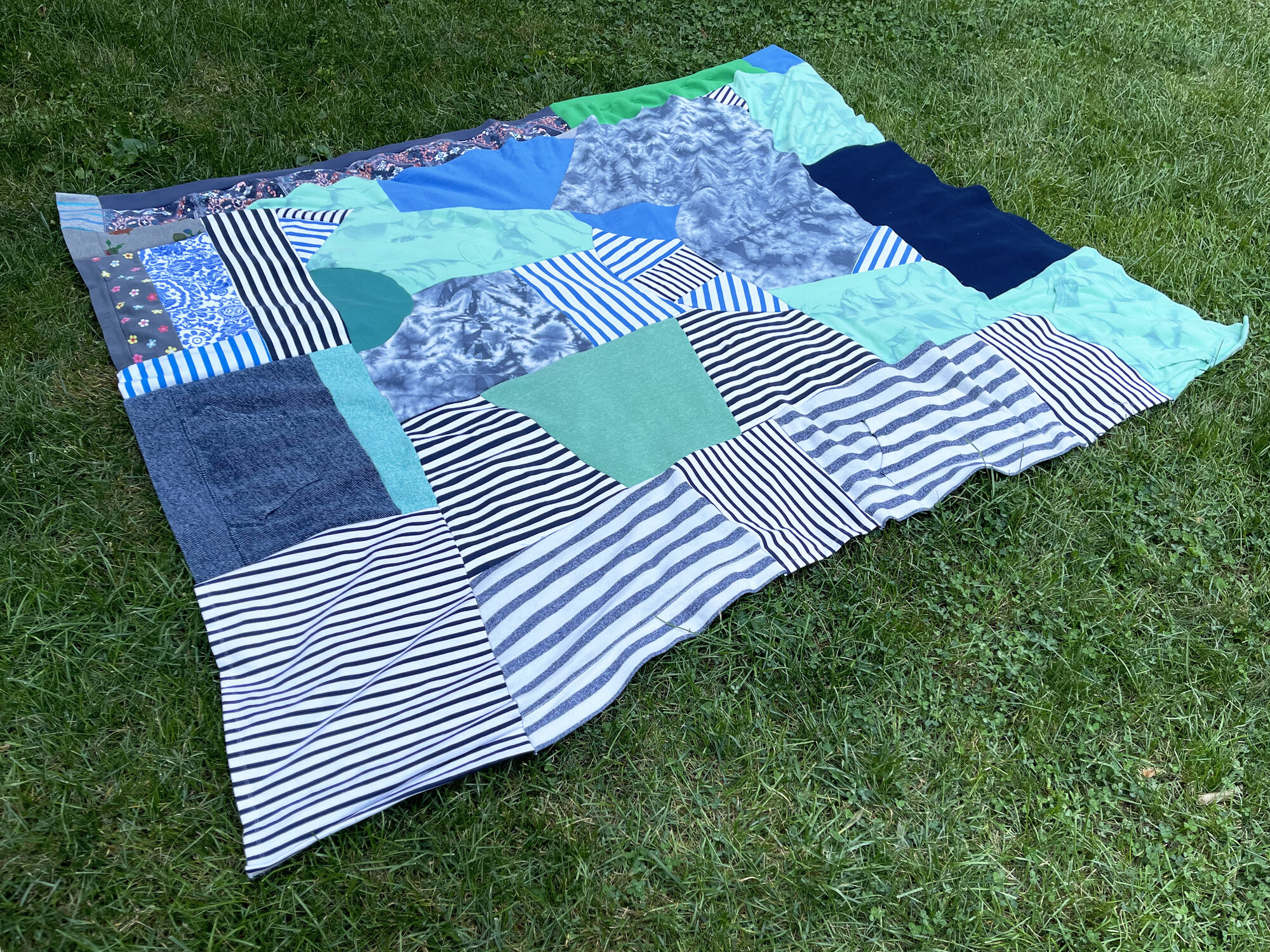 green blue mega patchwork sweatshirt rectangle blanket IMG_5852.jpg