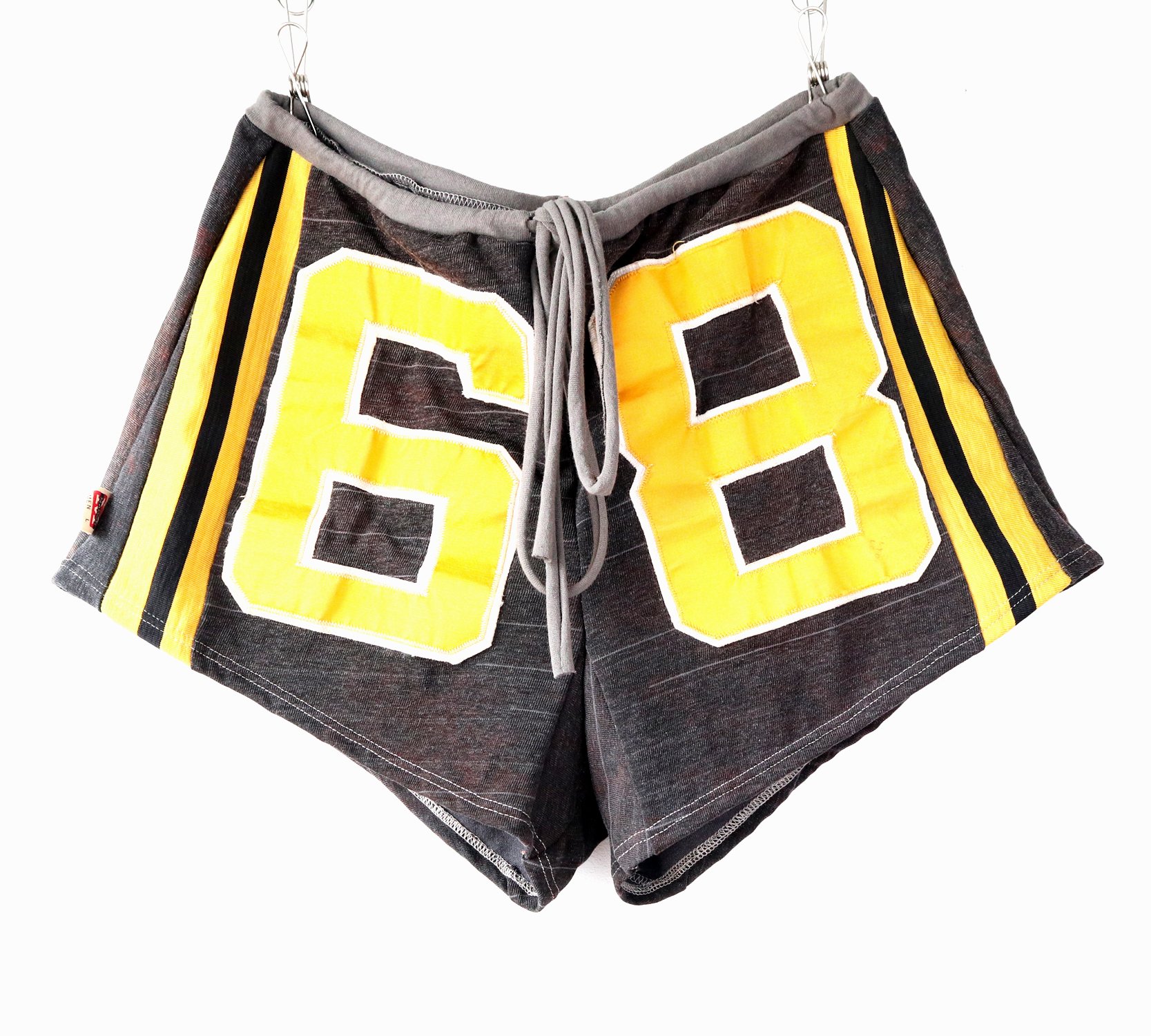 vintage mason gold black shorts IMG_5303.jpg