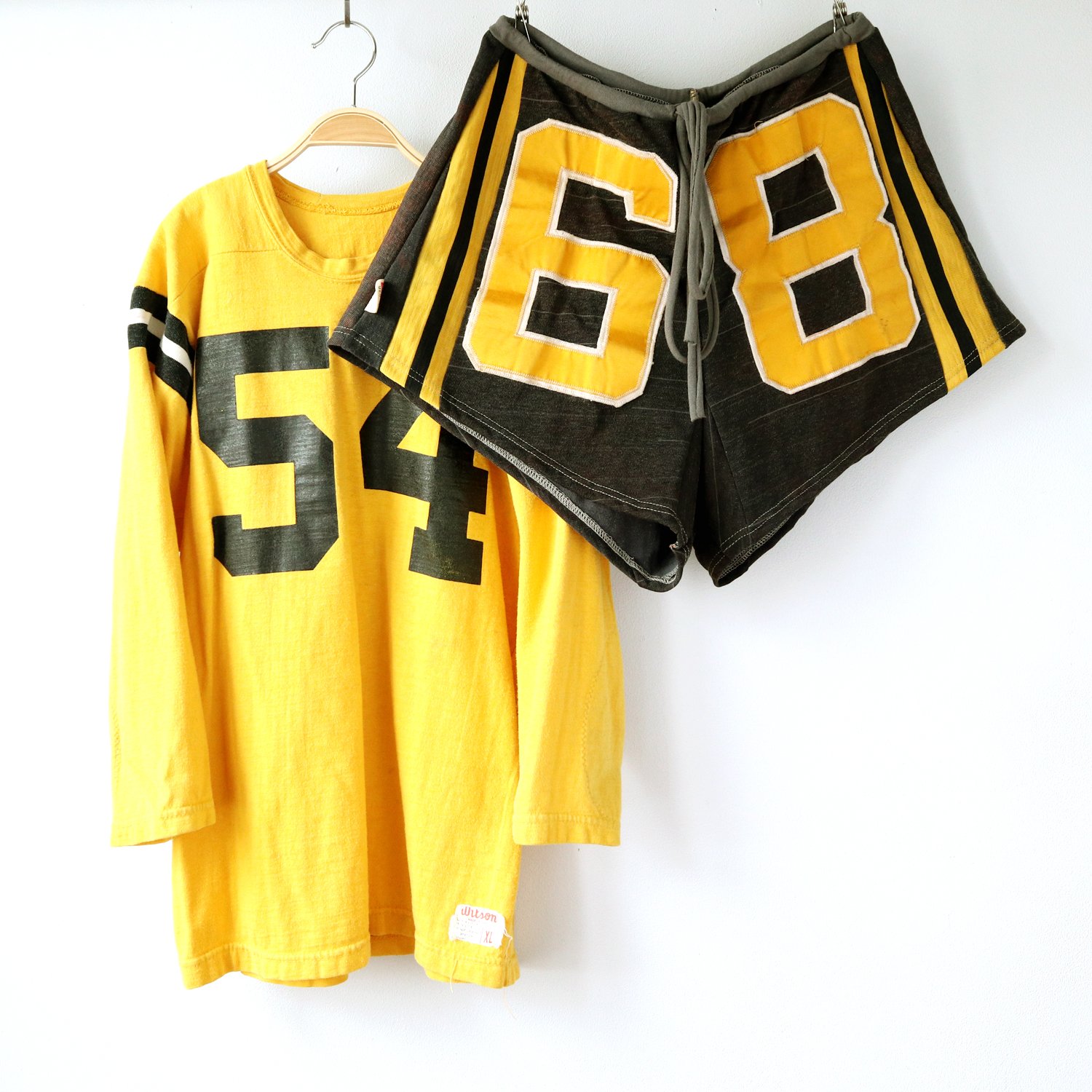 vintage mason gold black shorts IMG_5311.jpg