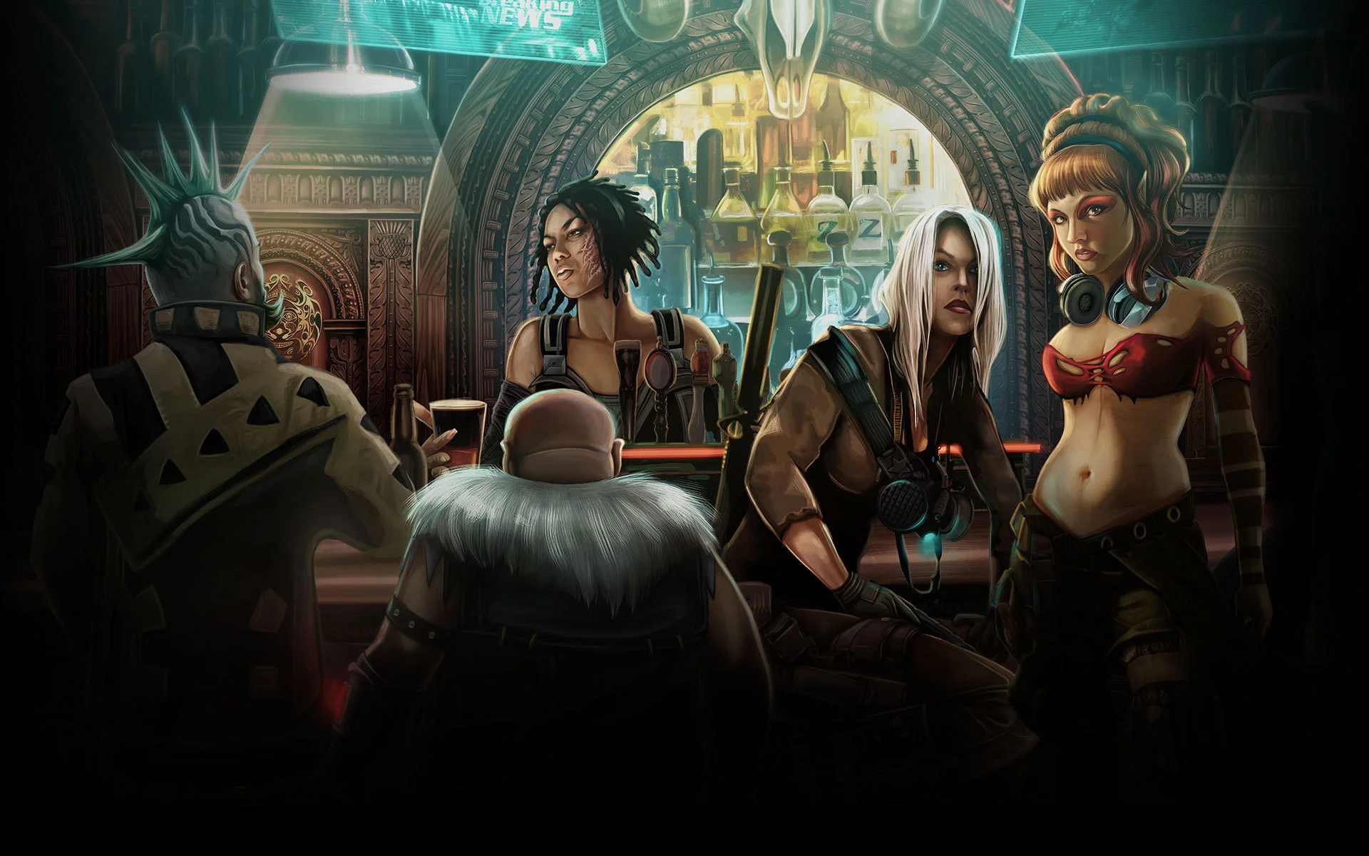 Shadowrun RPG Artwork