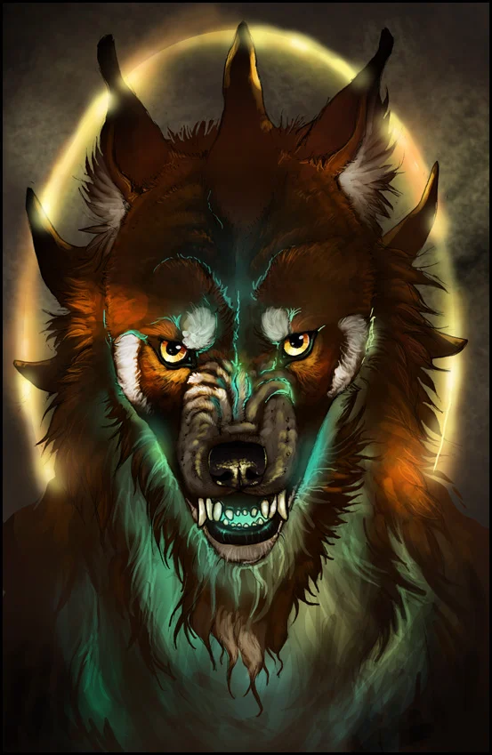 Not sure I've ever drawn a self portrait; so here, have an angry version of my favourite, longest-running RP character instead.