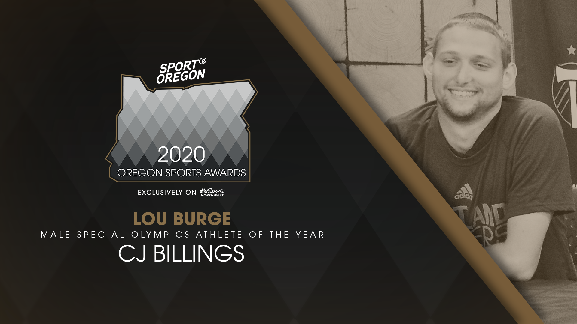 CJ Billings - Lou Burge Male Special Olympic Athlete of the Year (Copy)