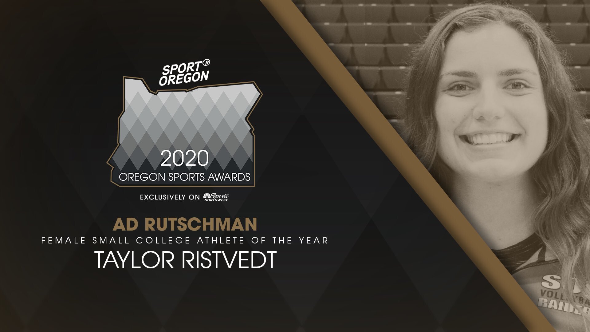 Taylor Ristvedt – Ad Rutschman Small College Female Athlete of the Year (Copy)