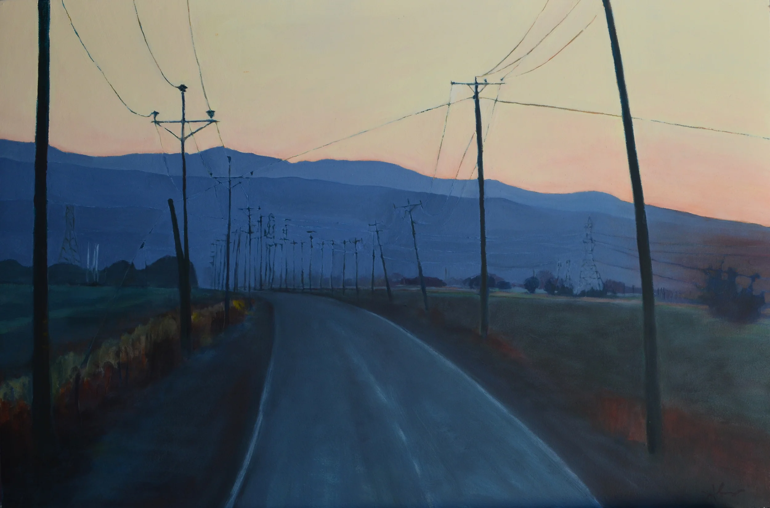 Gibson Road, Westward
