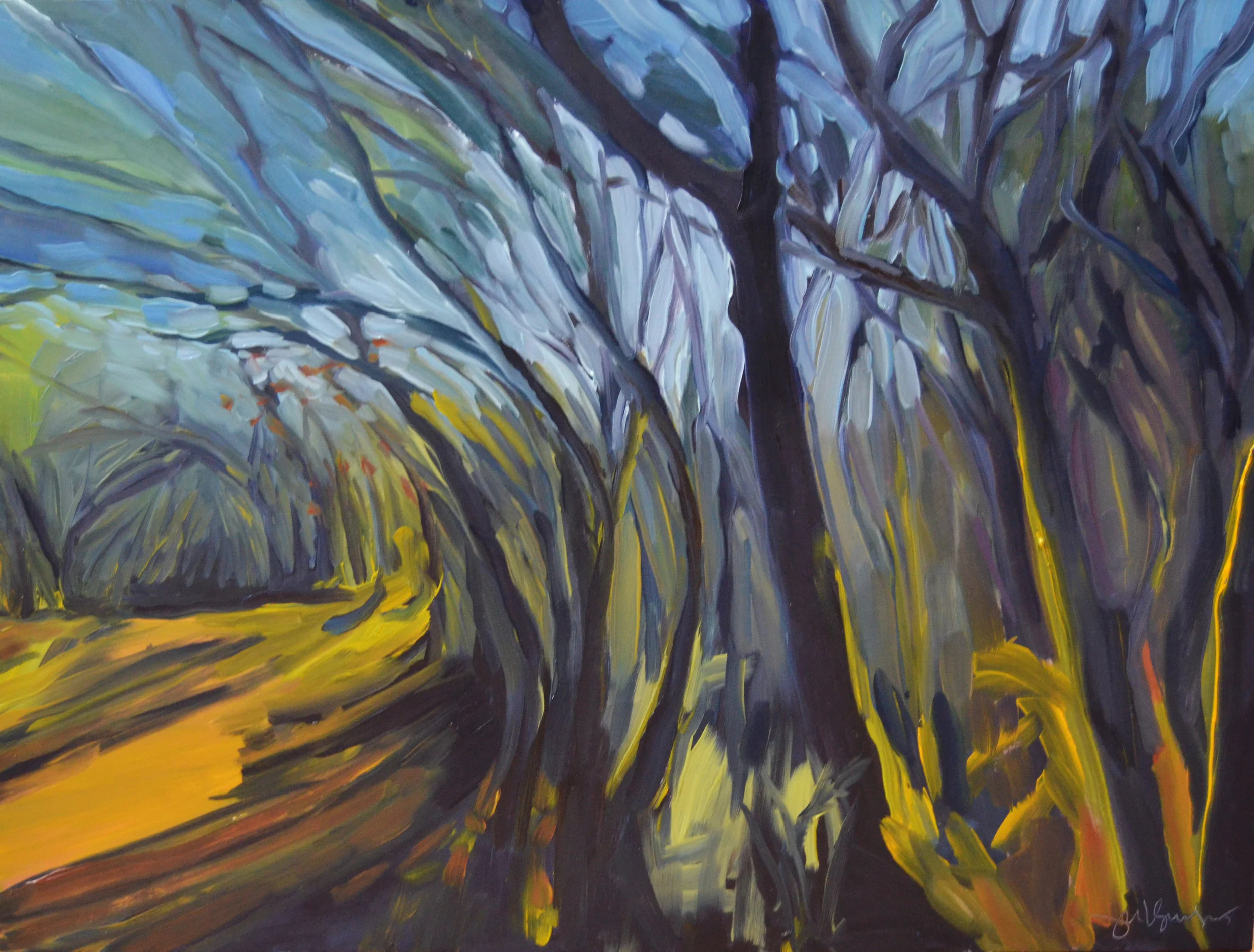 Yellow Path From Here