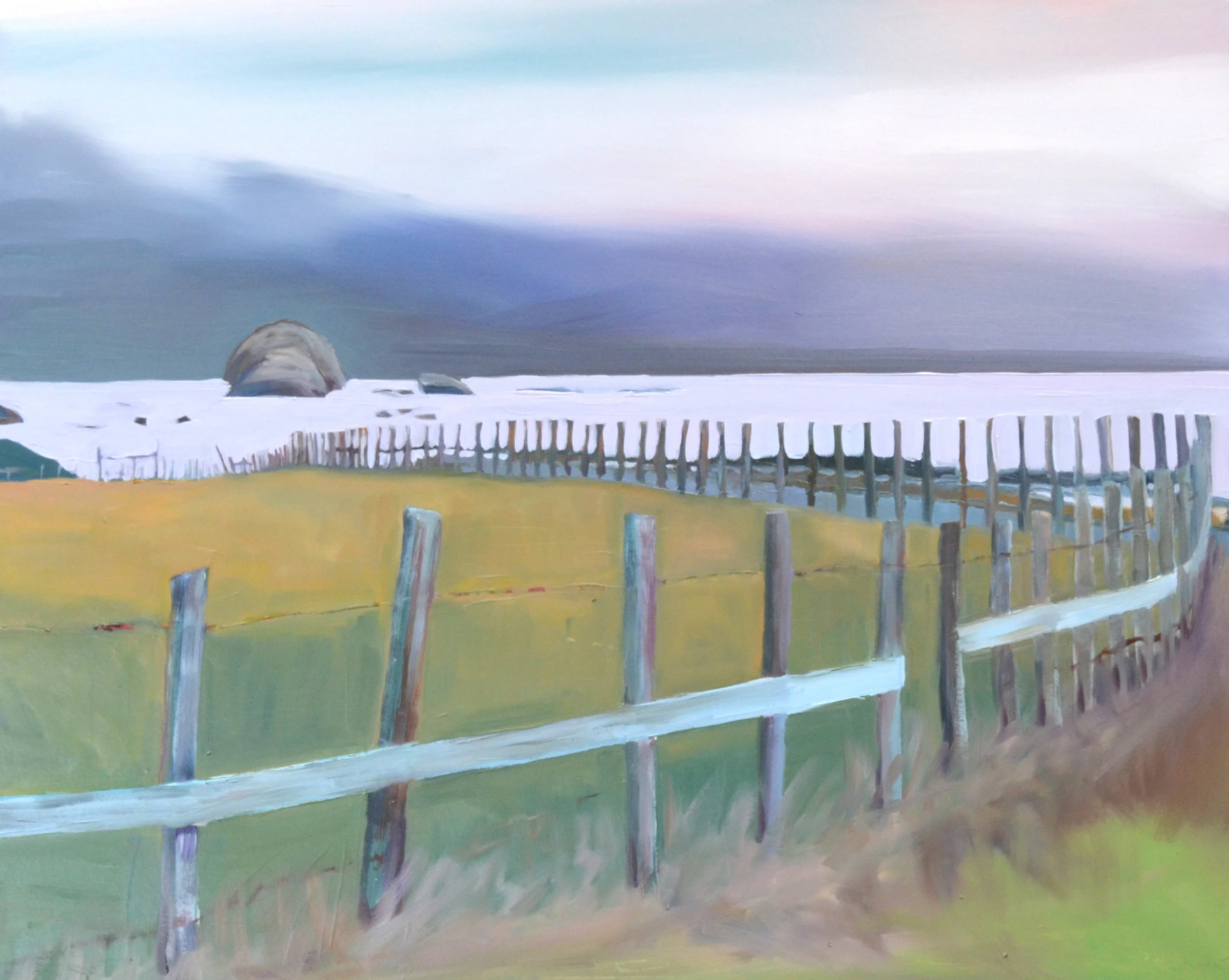 Road, Fence From Here
