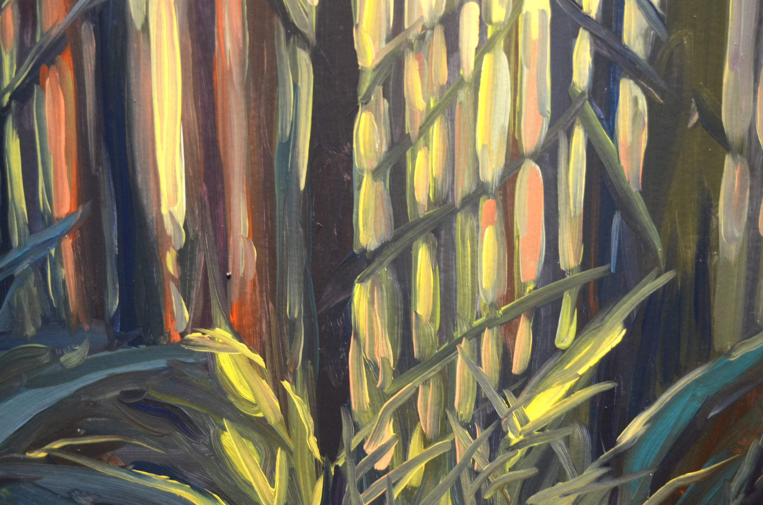 detail from "Ridge, Sun From Here"