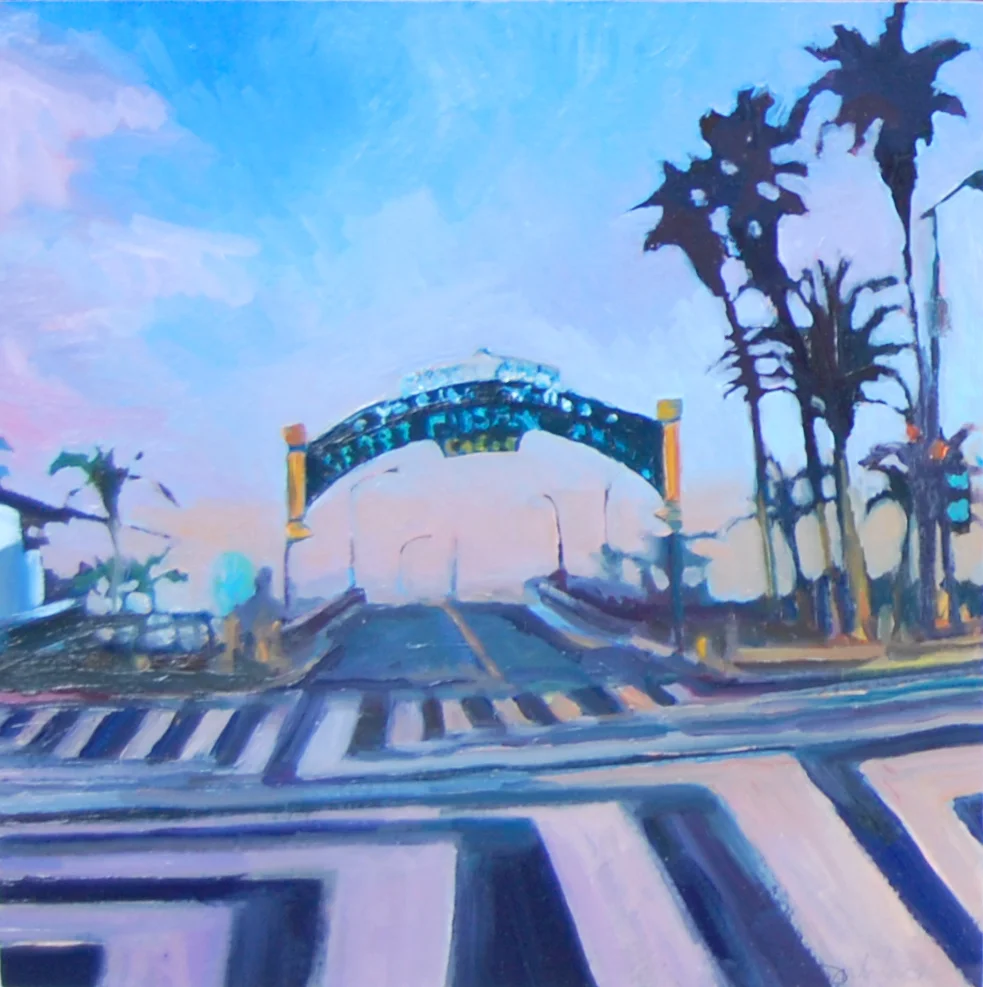 Santa Monica Pier Intersection