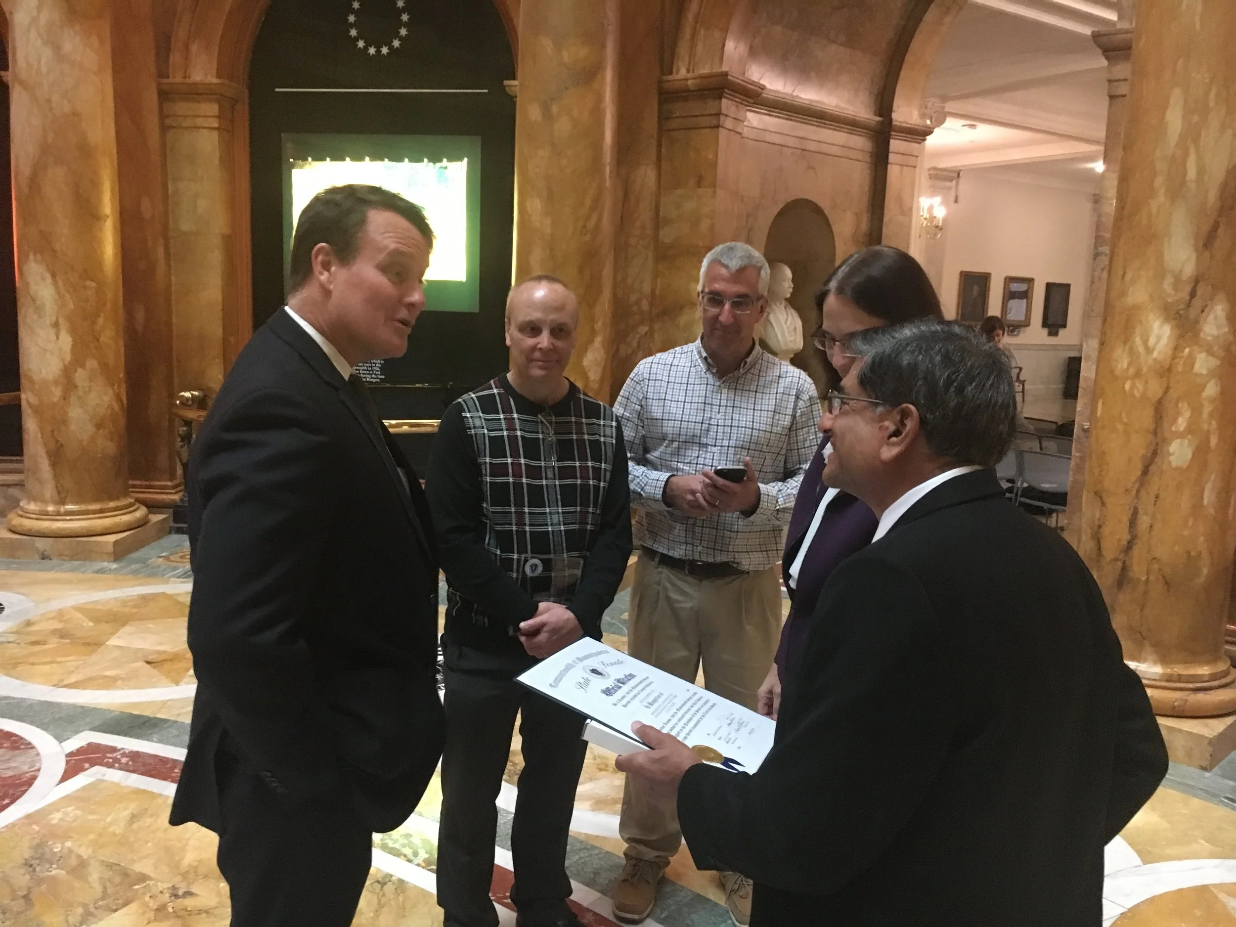 Sen. Moore - Kinefac Corporation Recognized as Innovative Manufacturer 10-26-16..jpg