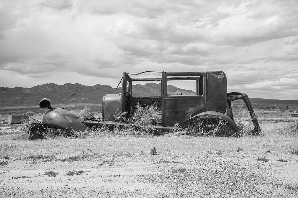 Lonely HWY 50, Nevada, USA