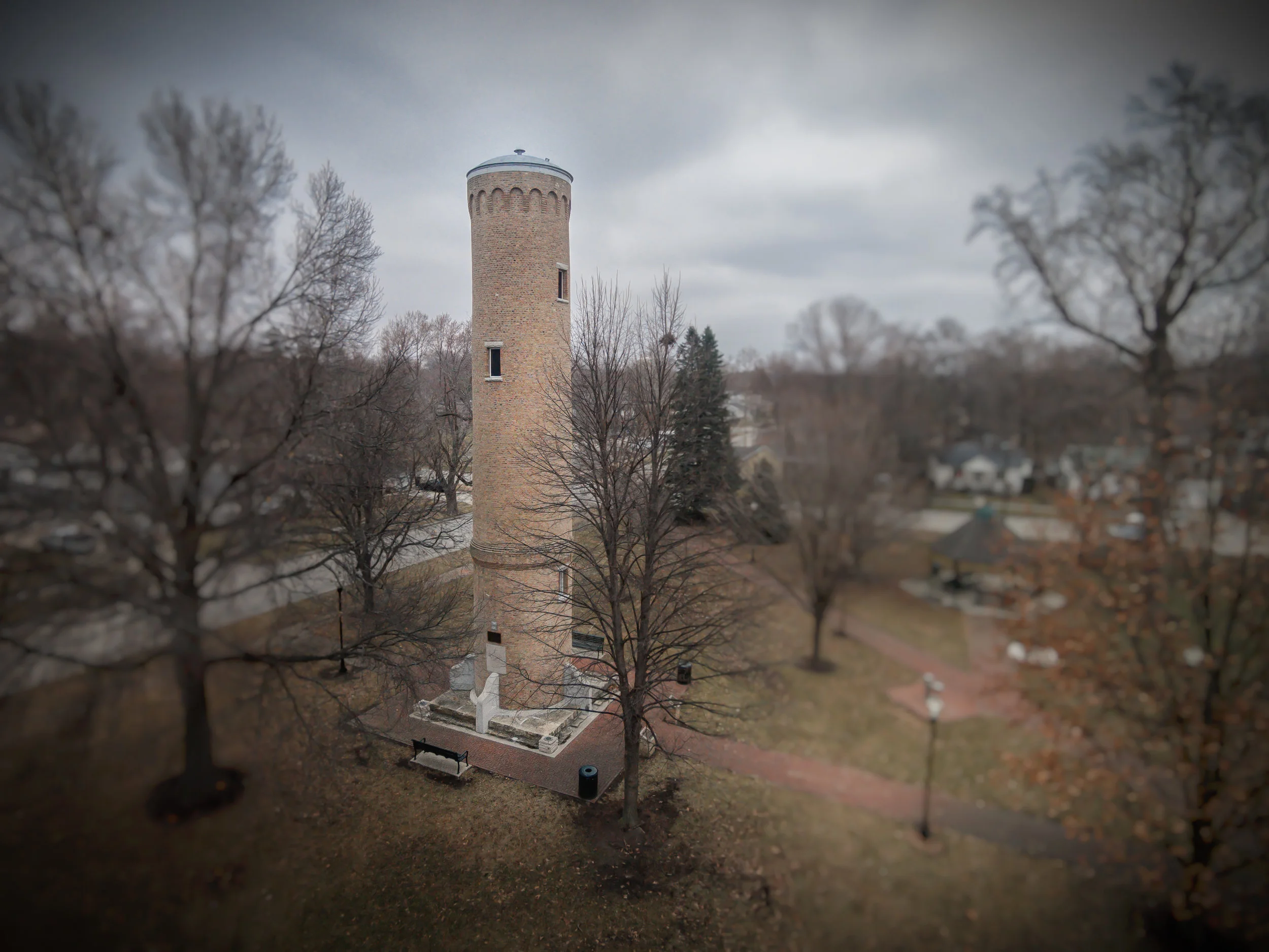 Fell Water Tower in Normal Illinois