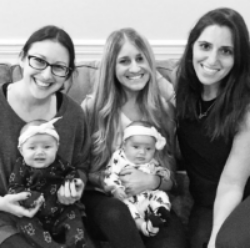Fast forward! Lauren and Jamie of LJ Events catch up with Hannah and her adorable twinsies.
