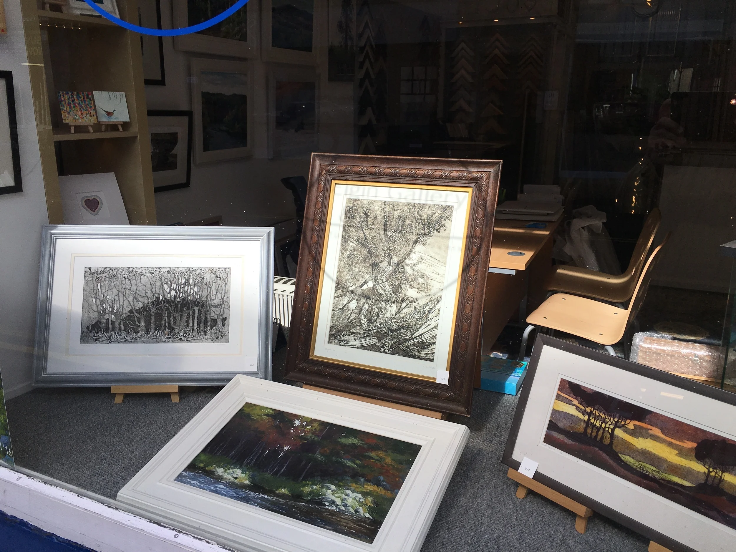 Intaglio prints by Lesley Boyd
