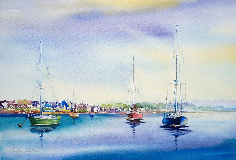 Boats at Findhorn