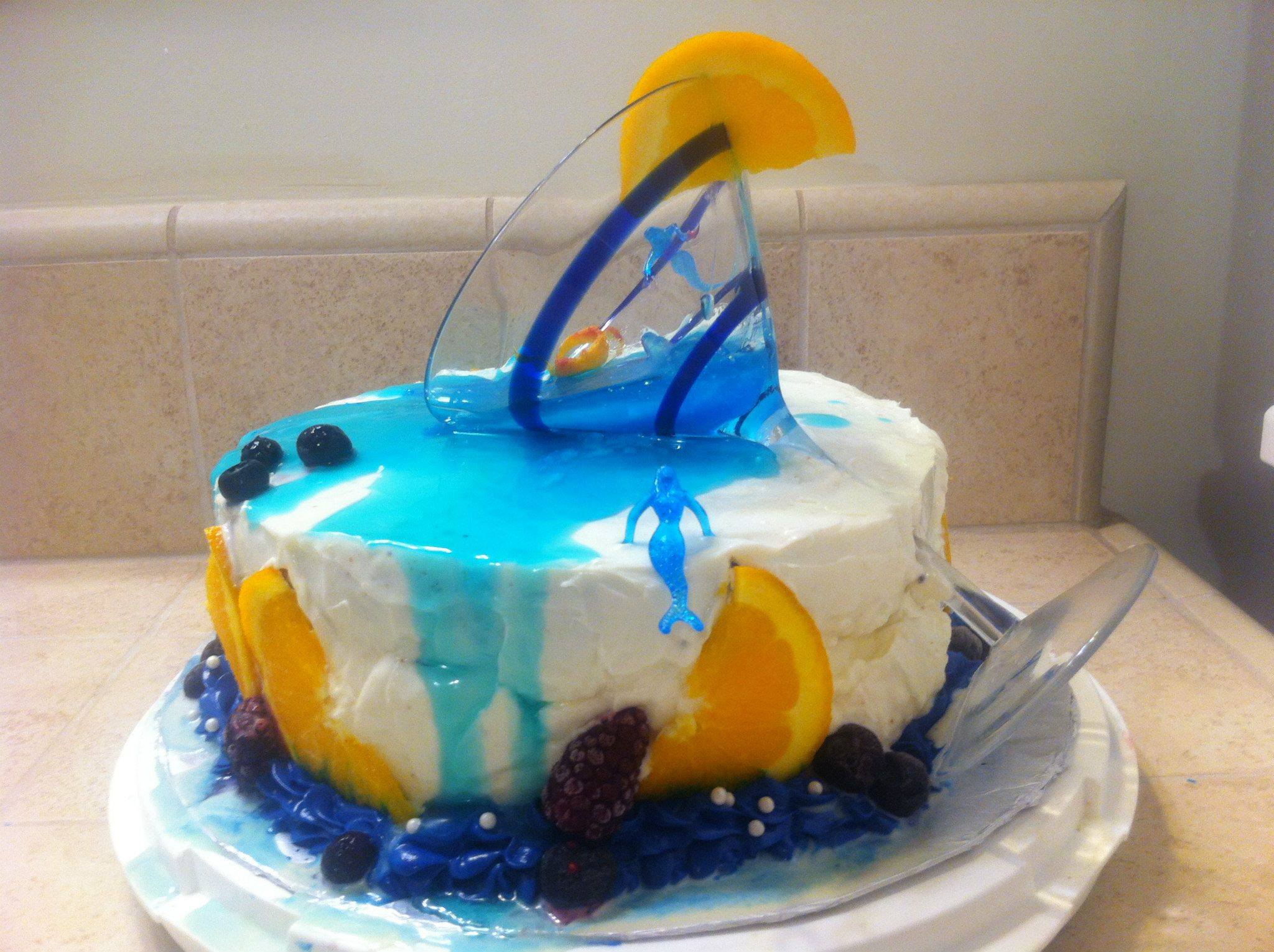 Ben's 30th Birthday Madagascar Bourbon Vanilla Spice Cocktail Ice Cream Cake