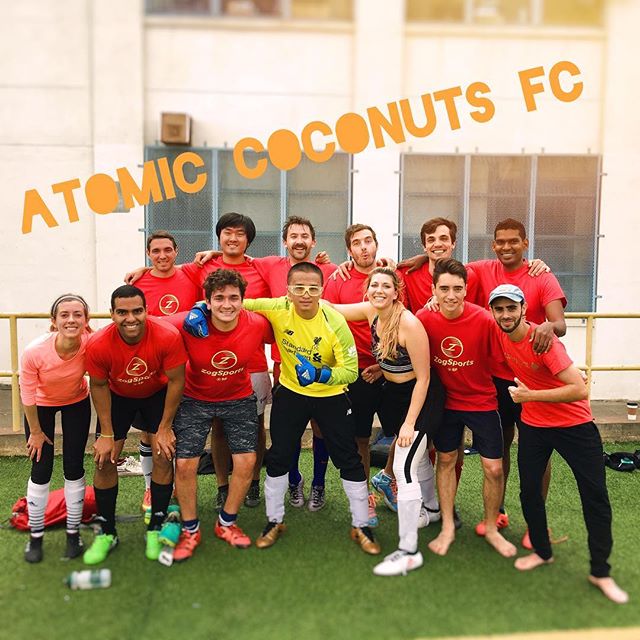 First game of the season was SO FUN! #AtomicCoconuts #soccerteam #soccergang #zogsports #zogsportssf