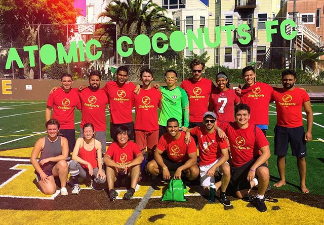 Nice work today team! #AtomicCoconuts #soccerlife