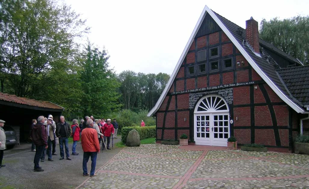 Am Feldkampsweg befindet sich einer der ältesten Häuser Bockradens Fotos: Georg Geers